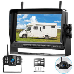 FOOKOO HD 1080P 7-Inch Wireless Backup Camera System (DW70101)