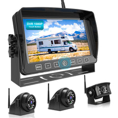 FOOKOO HD 7-inch Wireless Backup Camera System (DW703)