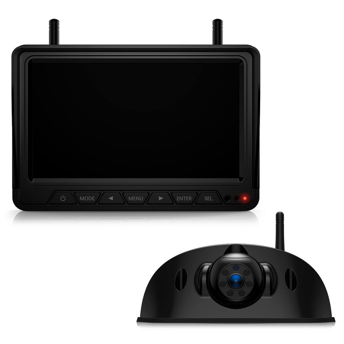 Fookoo HD 7-Inch Wireless RV Backup Camera System (DW7Y5)