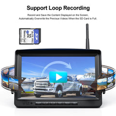 FOOKOO HD 1080P 9-Inch Wireless Backup Camera System (DW901)