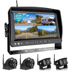 FOOKOO HD 9-Inch Wireless Backup Camera System (DW9T4)