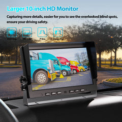 FOOKOO HD 10-Inch Wired Backup Camera System (DY102)