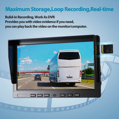 FOOKOO HD 10-Inch Wired Backup Camera System (DY102)