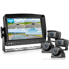 FOOKOO HD 1080P 7-Inch Wired Backup Camera System (DY704)