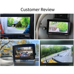 FOOKOO HD 1080P 9-Inch Wired Backup Camera System (DY912)